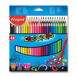 Pastelky Color'Peps, 48 farieb-1